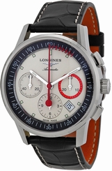 L4.754.4.72.4 BRAND NEW LONGINES COLUMN WHEEL CHRONOGRAPH RECORD MENS WATCH