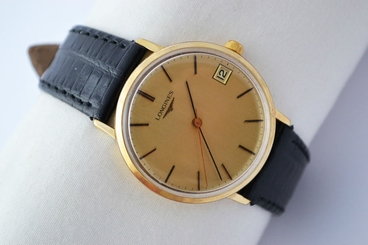 Vintage Longines Hand Wind Classic Gold Plated Mens Watch 931