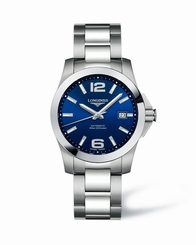 Longines Conquest Mens Watch L36764996 New 703200176390