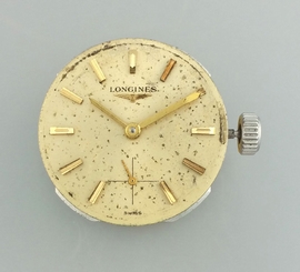 VINTAGE LONGINES CALIBER 370 MENS WRIST WATCH MOVEMENT �C RUNS GOOD �C c. 1964