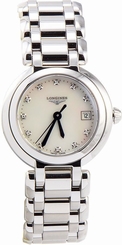 Longines PrimaLuna Mother of Pearl Dial Stainless Steel Ladies Watch L81104876