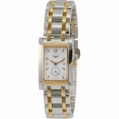 Longines Dolce Vita White Dial Two-Tone Stainless Steel Ladies Watch L51555187