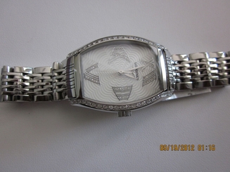 Ladies Longines Diamond Watch, L21550086, White Mother Of Pearl Dial