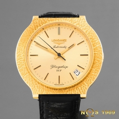  LONGINES FLAGSHIP HF 18K GOLD REF.4005-1 AUTOMATIC 1970'S  MEN'S / BOX