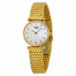 Longines Yellow Gold-plated Stainless Steel Ladies Watch L4.209.2.87.8 703200167329