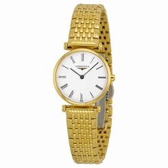 Longines 18kt Gold-tone Stainless Steel Ladies Watch L4.209.2.11.8 703200069852