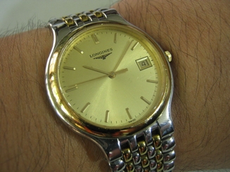 Classic LONGINES Quartz Date Slim Unisex Watch Nice Rare Collection