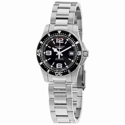 Longines HydroConquest Black Dial Automatic Stainless Steel Ladies Watch L328445 703200176239