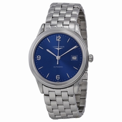 Longines Flagship Automatic Blue Dial Stainless Steel Mens Watch L48744966 7612356064488