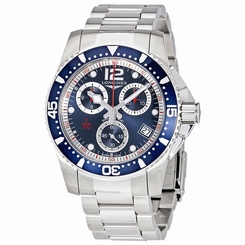 Longines HydroConquest Chronograph Blue Dial Mens Watch L37434966