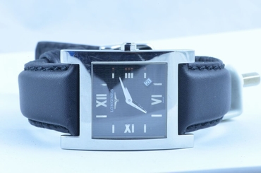 LONGINES DOLCE VITA MEN'S WATCH QUARTZ STEEL/STEEL 34MM