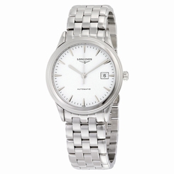 Longines Flagship Automatic White Dial Stainless Steel Mens Watch L48744126 703200185767