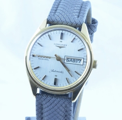 LONGINES ADMIRAL AUTOMATIC MEN'S WATCH 37MM 18K 750 SOLID GOLD RAR