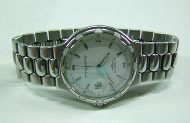 MINT LONGINES PERPETUAL CALENDAR CONQUEST QUARTZ MAN'S WATCH