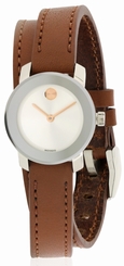 Movado Bold Leather Ladies Watch 3600331