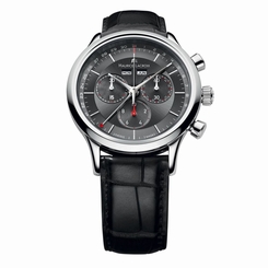 Maurice Lacroix Les Classiques Chronograph Black Dial Mens Watch LC1228-SS001331