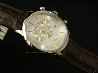 LC1148-SS001-132 Maurice Lacroix Les Classiques Phase de Lune Chronograph Watch