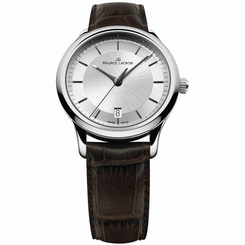 Maurice Lacroix LC1227-SS001-131 Mens Silver Dial Analog Quartz Watch