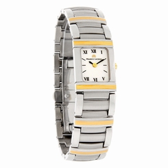 Maurice Lacroix Miros Integral Ladies 18K Gold & Steel Watch MI2012-YS105-110