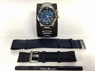 Maurice Lacroix Pontos S Diver "Blue Devil" Limited Edition PT6248-SS002-4532-1