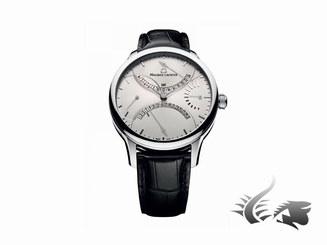 Maurice Lacroix Masterpiece Double R��trograde Automatic Watch, Silver, ML 191 7640132498400