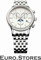 Maurice Lacroix Watch LC1148-SS002-130 Date Moon Phase Chronograph Genuine New