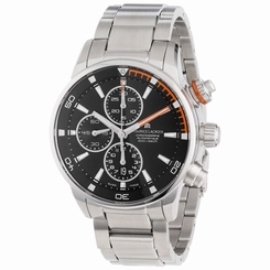 Maurice Lacroix PT6008-SS002332 Mens Black Dial Analog Automatic Watch 794504005547