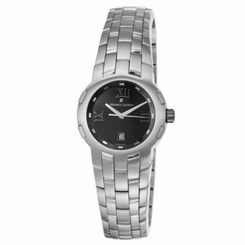 Maurice Lacroix MS1013-SS002-310 Swiss made quartz Movement SS Black Dial Watch