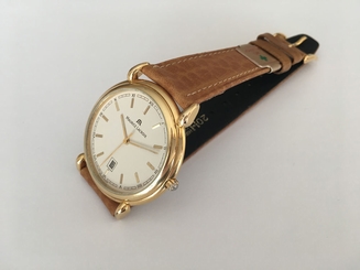 Maurice Lacroix Swiss GP Quartz Men's Slim Watch AC34223