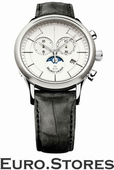 Maurice Lacroix Watch Les Classiques LC1148-SS001-130 Chronograph Genuine New