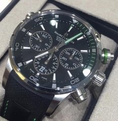 ?MAURICE LACROIX?PONTOS - S GREEN PT6018-SS0022-331 NEW Unworn & 100% Complete