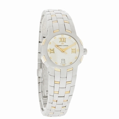Maurice Lacroix Milestone Ladies Ivory Dial Two Tone Watch MS1013-PS103-110