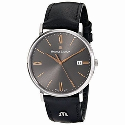 Maurice Lacroix Men's EL1087-SS001-811 Eliros Analog Display Analog Quartz Black