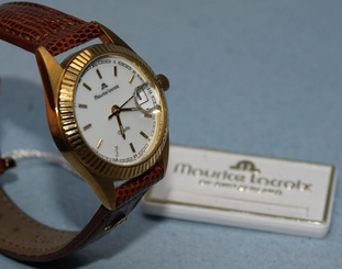 MAURICE LACROIX WATCH WOMEN QUARTZ GOLD 18 KT/750 OROLOGIO ��������
