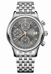 Maurice Lacroix Les Classiques Chronograph Automatic Watch, Silver, ML 112