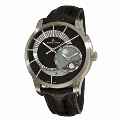 Maurice Lacroix PT6108-TT031391 Mens Black Dial Analog Automatic Watch