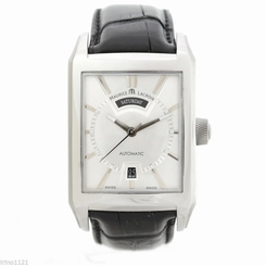 Pre-Owned MAURICE LACROIX Pontus Automatic White Dial Men Wristwatch PT6227, MR