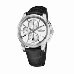 Maurice Lacroix Men's PT6188-SS001130 Pontos Pontos Silver Chronograph Dial Watc