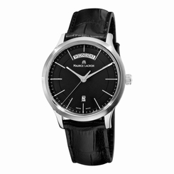 Maurice Lacroix Men's LC1007-SS001330 Les Classiques Quartz Black Day Date Dial