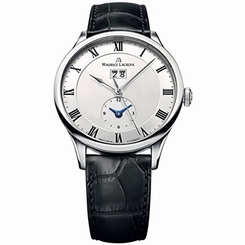 Maurice Lacroix MP6807-SS001-112 Mens White Dial Analog Automatic Watch 722630763031