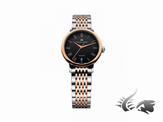 Maurice Lacroix Les Classiques Ladies Date Automatic Watch, Black, ML 155, 28mm 7630020600466
