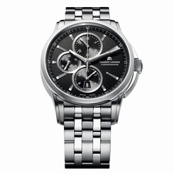 Maurice Lacroix Men's PT6188-SS002330 Pontos Pontos Black Chronograph Dial Watch 7640132429176