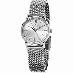 Maurice Lacroix EL1084-SS002-113-1 Womens Silver Dial Analog Quartz Watch