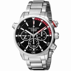 Maurice Lacroix Men's PT6018-SS002-330 Pontos Analog Display Swiss Automatic Sil 794504005646