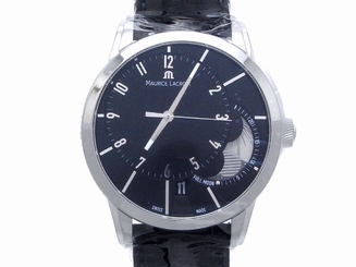 Pre-owned/Never Used MAURICE LACROIX Pt6318-SS001-330 Pontus Men's Watch,AS 847988010726