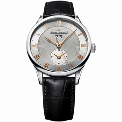 Maurice Lacroix MP6707-SS001-111 Mens Silver Dial Analog Automatic Watch 794504170641