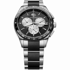 Maurice Lacroix MI1028-SS002331 Mens Black Dial Analog Quartz Watch 794504026047