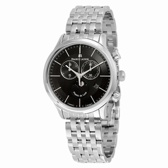 Maurice Lacroix LC1148-SS002-331 Mens Black Dial Analog Quartz Watch
