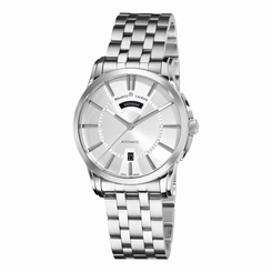 Maurice Lacroix PT6158-SS00213E Mens Silver Dial Analog Automatic Watch