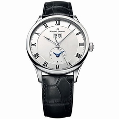 Maurice Lacroix Masterpiece Reserve De Marche Men's White Face Automatic Watch M 722630763031